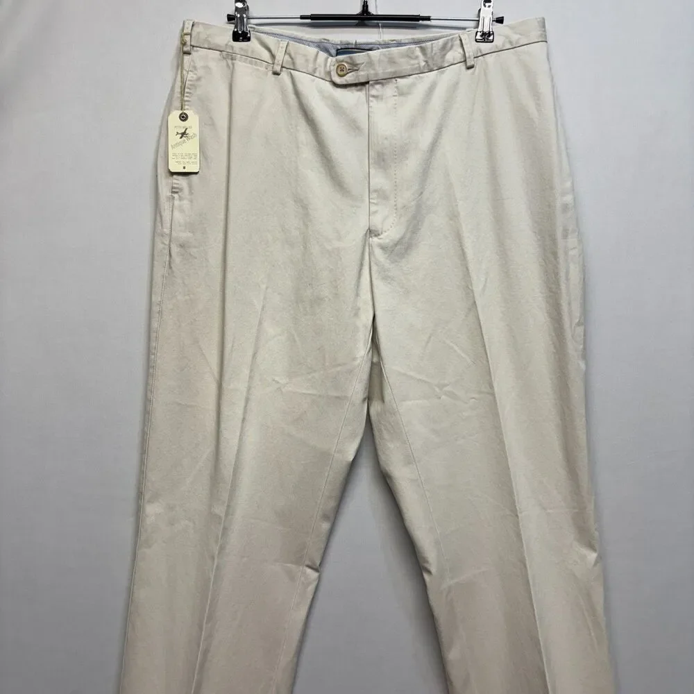 NWT Peter Millar Men Flat Front Chino Pants Size 38x36 Antique Wash D119 -18